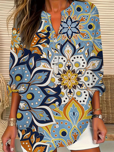 Chemisiers pour femmes, style polyvalent, motif floral noir, nouvelle collection, vente en gros - Product Image 4