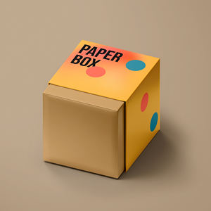 Caja de Embalaje Premium Amarilla para Joyería Heaven and Earth, Adecuada para Cajas de Regalo, Logotipo Personalizable - Product Image 2