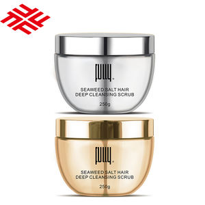 Etiqueta privada FULLY Hair Scrub Seaweed Salt Exfoliante de limpieza profunda para cabello graso - Product Image 4