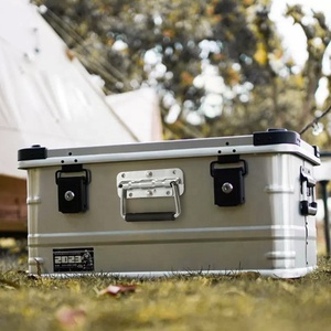 Hộp công cụ vali mùa xuân nạp lấy xử lý gấp bề mặt gắn ngực lõm xử lý cho hộp gỗ - Product Image 5