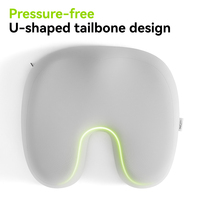 Coussin de siège de voiture en mousse à mémoire de forme Miandao, ergonomique, soulagement de la pression du coccyx, coussin orthopédique antidérapant, coussin de siège portable