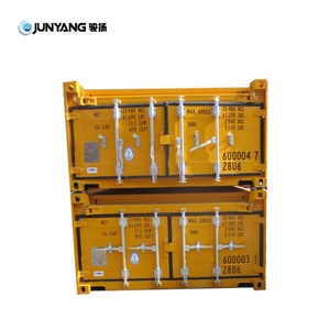 Newest 20ft <b>Half</b> <b>Height</b> Offshore Open Top Cargo Baskets <b>20</b> Ft Shipping <b>Container</b> Designed with Durable Corten Steel - Product Image 5
