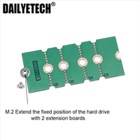 Adaptateur de carte de transfert pour disque SSD M.2 NGFF 2230 2242 2260 vers 2280, carte d'extension