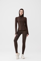 Ensemble de vêtements de sport pour les amateurs de yoga, de qualité supérieure, performants, durables et élégants, veste incluse