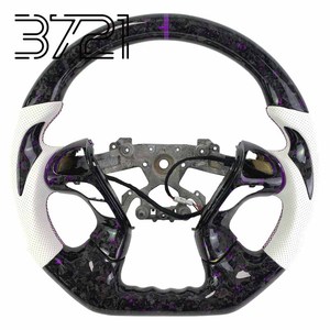Volante deportivo de fibra de carbono forjado para Infiniti Q70 Q70L M37 M56 M35h QX80 QX70, volante de carreras 2011-2019 - Product Image 1