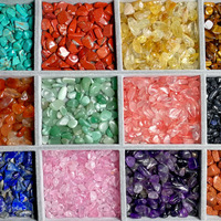 Vente en gros de graviers de quartz naturel poli, de coquillages colorés et de pierres roulées pour le bricolage
