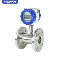 Medidor de flujo de turbina de aceite hidráulico 400 Bar Cuerpo de latón de alta presión Diseño compacto para máquinas CNC