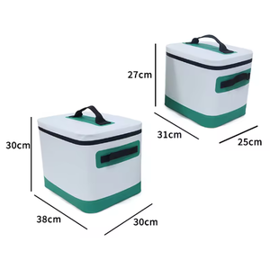 Glacière portable FH 20L grande capacité en <span class=keywords><strong>PVC</strong></span>, durable, isotherme, étanche et anti-fuite pour le déjeuner - Product Image 4