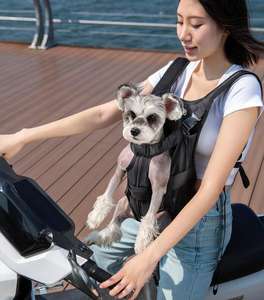 Evcil hayvan sırt çantası taşıyıcı taşınabilir açık seyahat Tote küçük köpekler kediler için, şehir gezileri bisiklet Joyrides için - Product Image 5