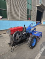 Traktor Berjalan dengan Mesin Diesel 12HP 2WD Mini Traktor Pertanian & Kebun Garansi 1 Tahun