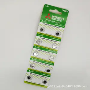 1130 189 1.55V Button Batterij Product 0% Hg LR41/AG3/192 364/621 AG1 LR44/AG13/ 357 377 knoopcel 626 ag4 horloge voor Mitsubishi