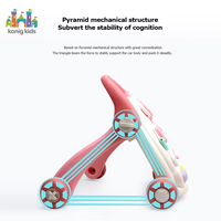 Konig Enfants Andador Juguetes Para Bebes Push/Drag Toys Poussettes marchettes pour bébés marcheurs d'activités avec musique et lumière