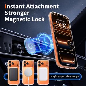 Coques de téléphone magnétiques, épaisseur 1,5 mm, anti-rayures, transparentes comme du cristal, pour iPhone 17 Pro Max 16 15 14 13 12 <span class=keywords><strong>11</strong></span> - Product Image 5
