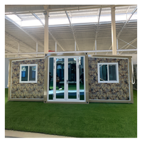Vente en gros d'usine de Chine maison de luxe bon marché maisons modulaires préfabriquées maison conteneur extensible maison standard pliante et en expansion