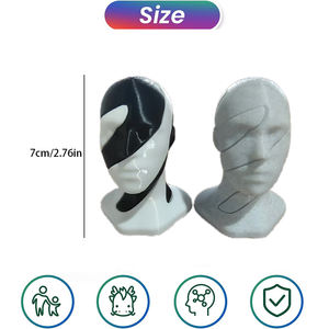 Figura de acción de plástico impresa en 3D hecha a medida, juguete educativo de descompresión para diseñadores y fabricantes de juguetes, figura de vinilo - Product Image 3