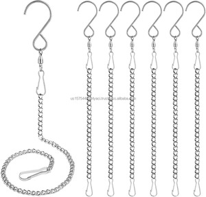 Crochets pivotants 360° °   Crochets pivotants pour cordes d'extension suspendues, pour éoliennes d'extérieur, carillons éoliens, mannequins à vent, torsades en cristal et supports - Product Image 2