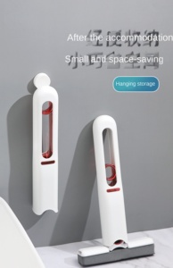 Wholesale Mini Small <b>Mop</b> Desktop Multi-function Household Hand-free Washable Hand-held Folding Type Bathroom Crevice Water - Product Image 4