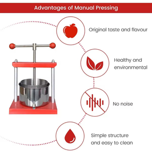 Presse 2L pour fruits et légumes, extracteur d'humidité, presse-lait, presse-coco, machine à filtrer, presse-cidre - Product Image 4