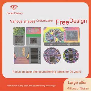 Etiqueta de Trazabilidad con Código QR Láser Anti-falsificación Personalizable para Empaquetado, Personalización de Etiquetas Anti-falsificación Individualizadas - Product Image 2