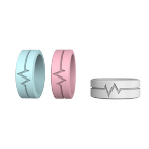 Bague connectée tendance avec lumière LED rose, portable pour homme et femme, idéale pour l'extérieur - Product Image 4