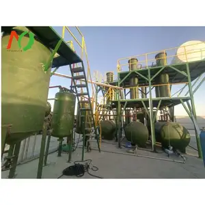 High Temperature Resistant Liquid Waste Oil Distillation Treatment Machinery