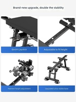 Lit de traction orthopédique électrique multi-positions réglable en acier inoxydable avec cadre en PVC, longueur 190 cm, pour correction cervicale/lombaire