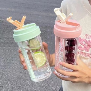 Flower Tea Portable Mug With Tea Infuser 500ml 700ml For Student Back To School - Product Image 4