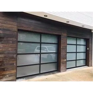 Porte da Garage sezionali in alluminio 16X7 porta da Garage automatica in alluminio