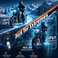 Capteur de Pression des Pneus TPMS Universel Sans Fil pour Moto, Surveillance en Temps Réel, Alarme pour Toutes les Motos - Vente en Gros Direct Usine Chinoise