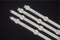 Barre de rétroéclairage TV en aluminium pour réparation de téléviseurs LED 42'' - 10 bandes par ensemble - LED SMD2835 - 6000K lumière du jour