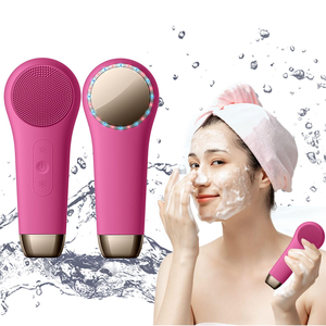 Nouvelle brosse nettoyante faciale sonique en silicone personnalisée et étanche, exfoliante, pour le nettoyage des pores, vente en gros - Product Image 1