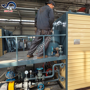 Decantador <span class=keywords><strong>de</strong></span> <span class=keywords><strong>Asfalto</strong></span> con Aceite Térmico Multizona <span class=keywords><strong>de</strong></span> 10 T/H con Empujador Hidráulico para Uso Terminal en Betún Modificado con Polímeros - Product Image 1