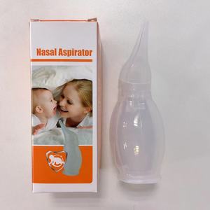 Material de silicona con forma de pingüino multifuncional para bebé recién nacido, aspiradora fácil de eliminar secreciones, aspirador nasal con ventosa - Product Image 6