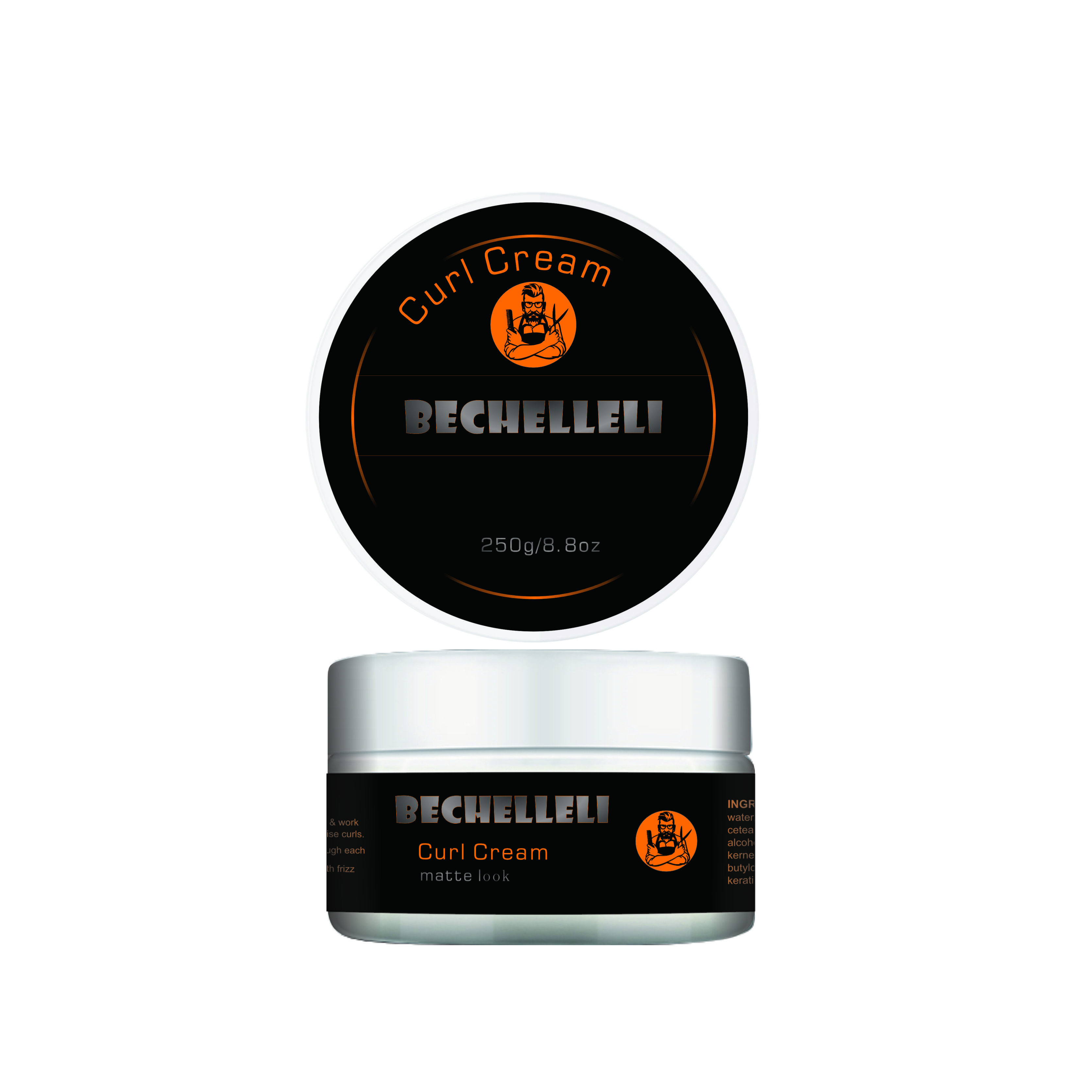 250 ml de crème à boucles