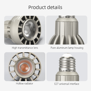 <span class=keywords><strong>E27</strong></span> cơ sở tiết kiệm năng lượng tuổi thọ dài nhôm par20 dẫn bóng đèn tại chỗ với <span class=keywords><strong>Osram</strong></span> ra97 COB Chip - Product Image 4