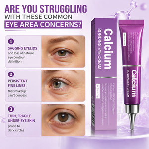 Crème Contour des <span class=keywords><strong>Yeux</strong></span> Régénérante au Calcium et Peptides Rebornic – Atténue les Rides et le Relâchement des <span class=keywords><strong>Paupières</strong></span> – Hydratation 24H - Product Image 2