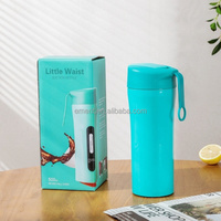 Nouvelle Tasse de Voiture Anti-déversement 2026 Emerit avec Logo Personnalisé, 500 ml, Doublure en Acier Inoxydable 304, Bouteille d'Eau et Tasse à Café à Ventouse Magique