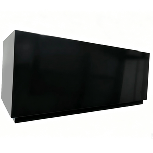 Caja de herramientas de acero para camión con recubrimiento de polvo negro, soporte personalizado OEM. - Product Image 1