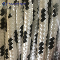 Cordage en polyester double tressé haute résistance 16 mm, 18 mm, 20 mm, 22 mm pour amarrage et remorquage de bateaux et navires