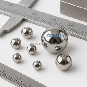 SDBALLS Bolas de Precisión de Acero Inoxidable Electrochapado de Alta Calidad, Pulimentadas, Dureza HRC 58-62, 6.35mm 8.5mm - Product Image 2