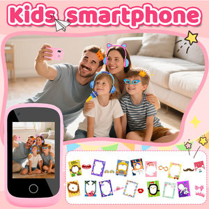 Téléphone pour Enfants avec Carte SIM Mini Téléphone 4G pour Enfants Appareil <span class=keywords><strong>Photo</strong></span> Numérique Appareil d'Appel Vocal - Product Image 3