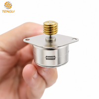 Moteur pas à pas micro Tengli 25BY26, 25 mm, 48 pas, bipolaire, 5 V à 24 V, 0,50 A, couple élevé pour dispositifs médicaux, vannes et pompes