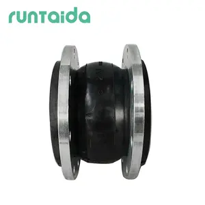 Flexible Connector Coupling Pipeline Ss304 Resistant Expans Connector Expansion Joint Rubber