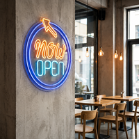 Op maat gemaakte acryl LED neon taartbordje, originele vorm, wanddecoratie, waterdicht, binnen en buiten, voor bakkerij, kinderkamer, feest, keuken