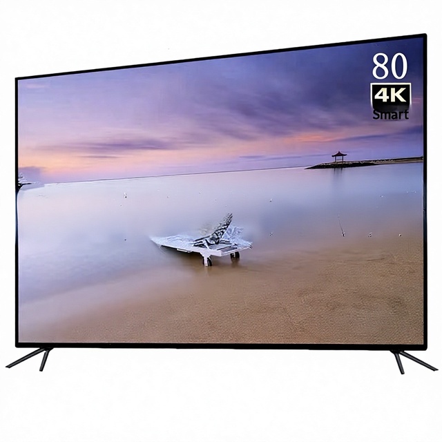 Factory Direct Ultra-Clear 4K LED Smart TV 70/80/100 Inch Intelligent Network Voice Explosion-Proof Flat Panel