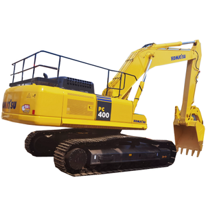 Excavatrice hydraulique Komatsu PC400-8 d'occasion pas chère, importée du Japon, grande pelle pour la construction routière et les projets miniers - Product Image 1
