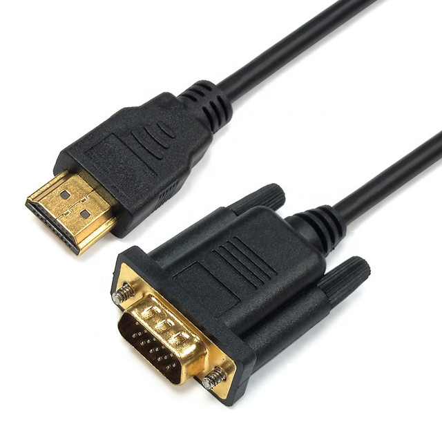 High Quality With Chipset Built in -VGA Male to Male HD 1080P Cable