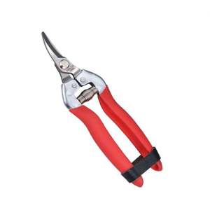 Sécateur à lame incurvée courte en acier inoxydable de 6-1/2 pouces pour le jardinage et la récolte de bricolage - Product Image 1