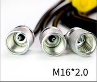 Duker Excavator Hydraulic Inspection Kit 3 Gauges 3 Tubes 4 Fittings Set Hydraulic test Kit Construction Machinery Parts