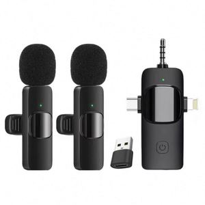 Professional <b>Wireless</b> Metal Lapel Microphone-Portable Condenser Mic with Silk Screen Printing for Interviews & Podcasts - Product Image 3